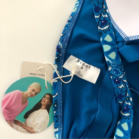 RHODE x Target Zinnia Floral Print One-Piece Swimsuit, 2X NWT - Picture 3 of 8